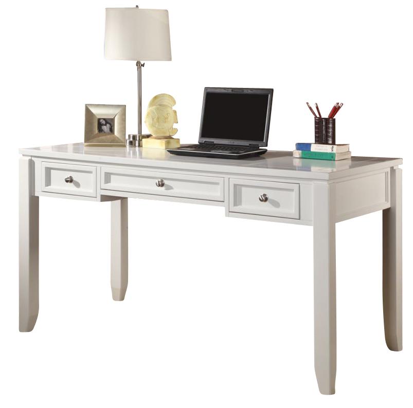 Parker House Boca 57" Writing Desk in Cottage White