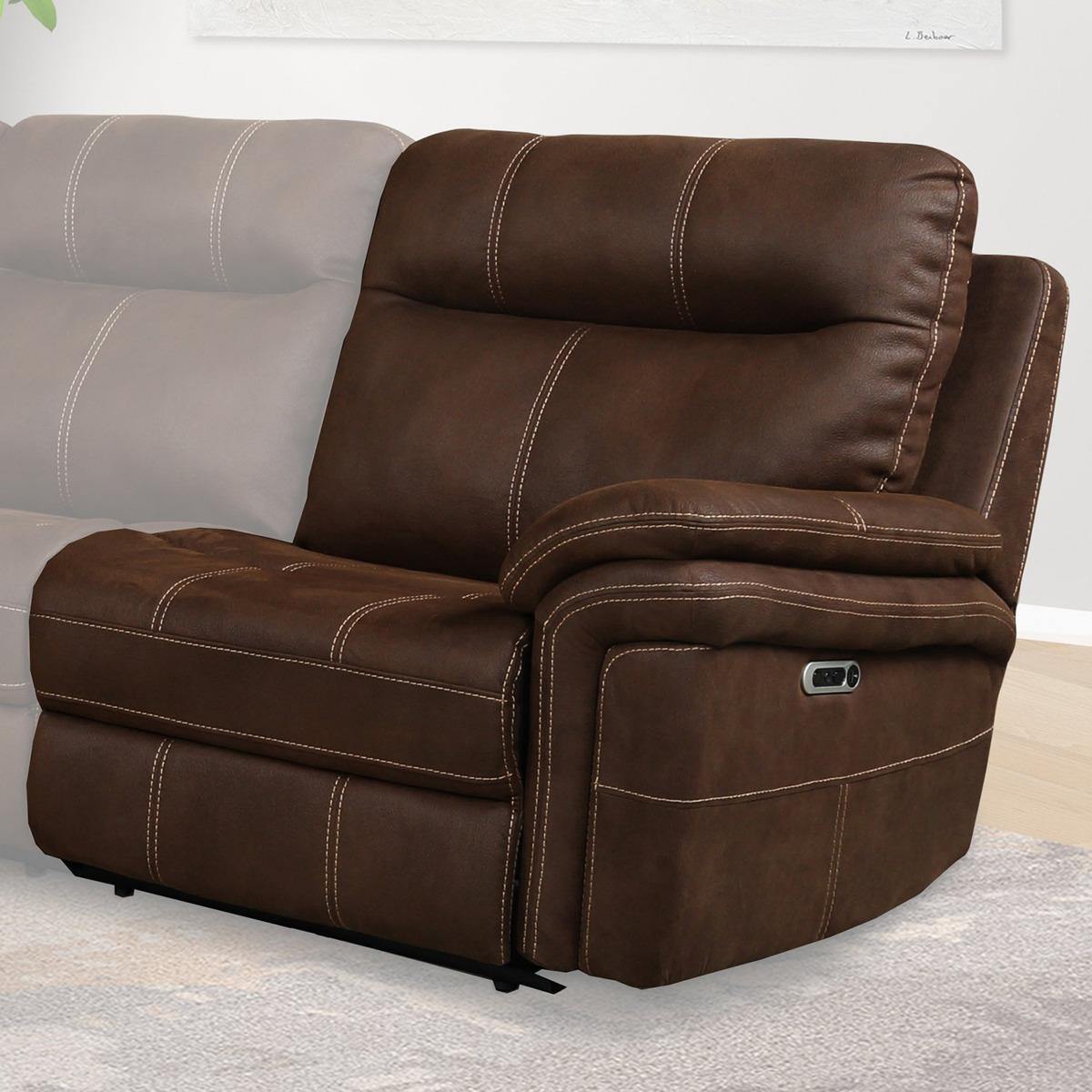 Parker House Mason Power Right Arm Facing Recliner in Dark Kahlua image