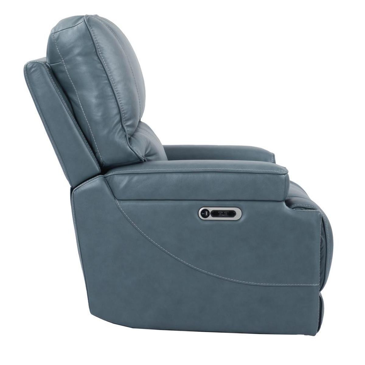 Parker House Whitman Power Cordless Recliner in Verona Azure